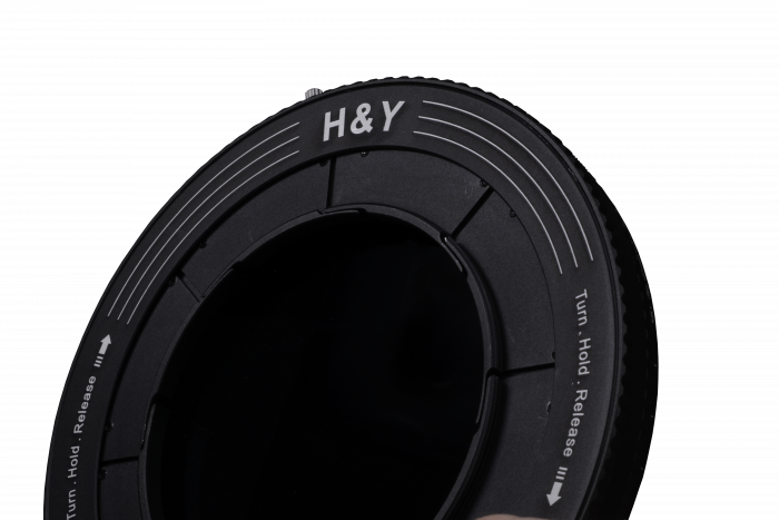 H&Y REVORING with Polariser and VND Variable Step Adapter